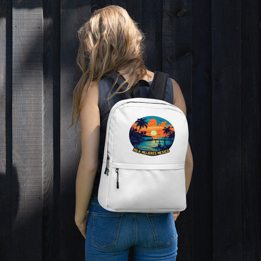 Isla Mujeres Mexico Souvenir Backpack