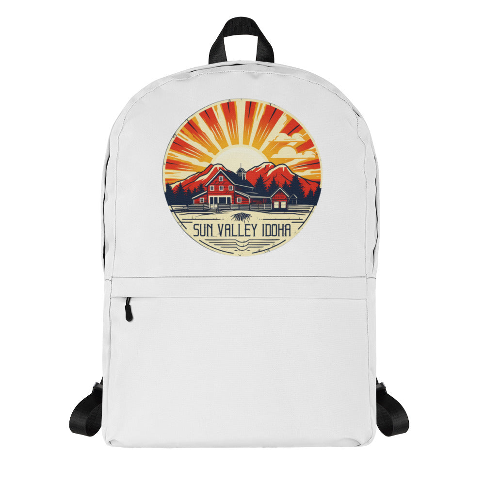 Sun Valley Idaho Souvenir Backpack