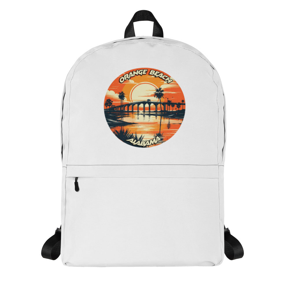 Orange Beach Alabama Souvenir Backpack