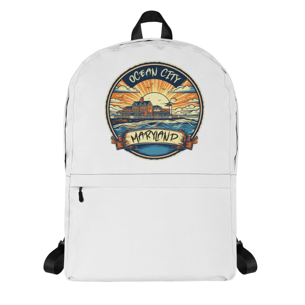 Ocean City Maryland Souvenir Backpack