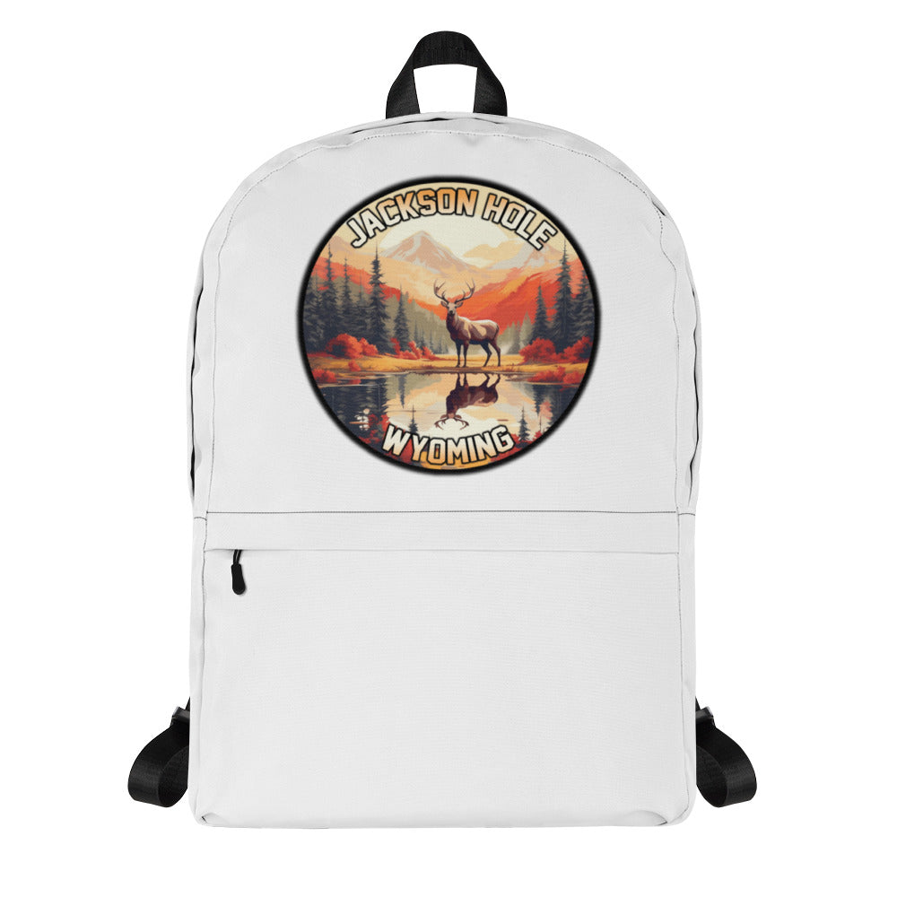 Jackson Hole Wyoming Souvenir Backpack