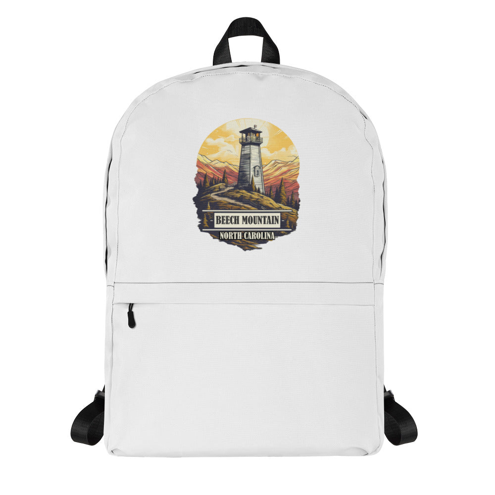 Beech Mountain North Carolina Souvenir Backpack