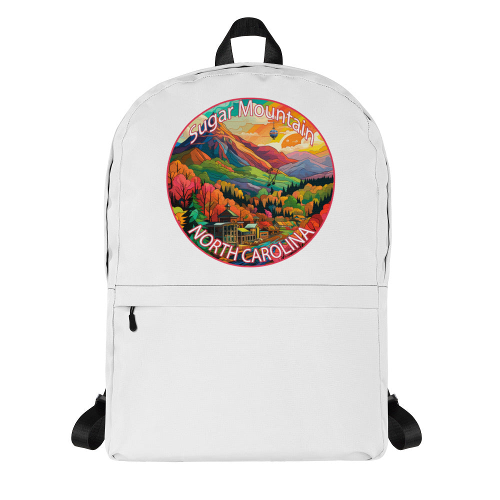 Sugar Mountain North Carolina Souvenir Backpack