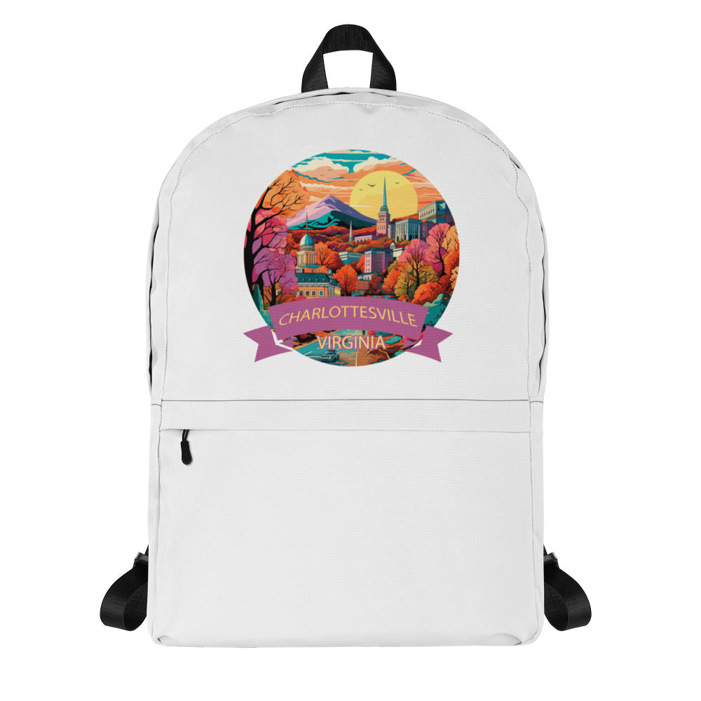 Charlottesville Virginia Souvenir Backpack