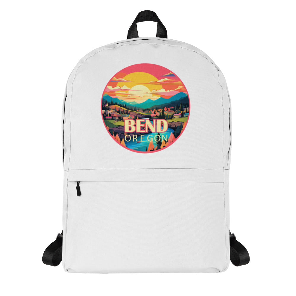 Bend Oregon Souvenir Backpack