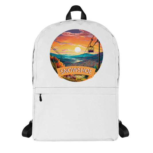 Snowshoe West Virginia Souvenir Backpack