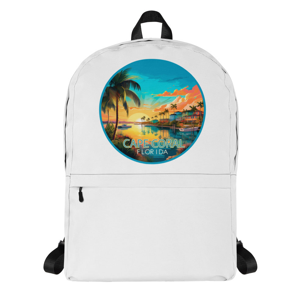 Cape Coral Florida Souvenir Backpack