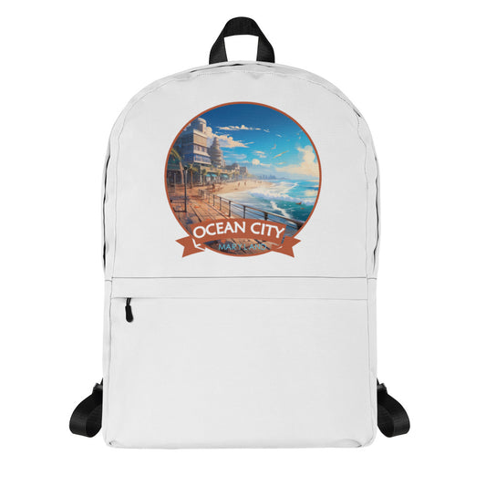 Ocean City Maryland Souvenir Backpack