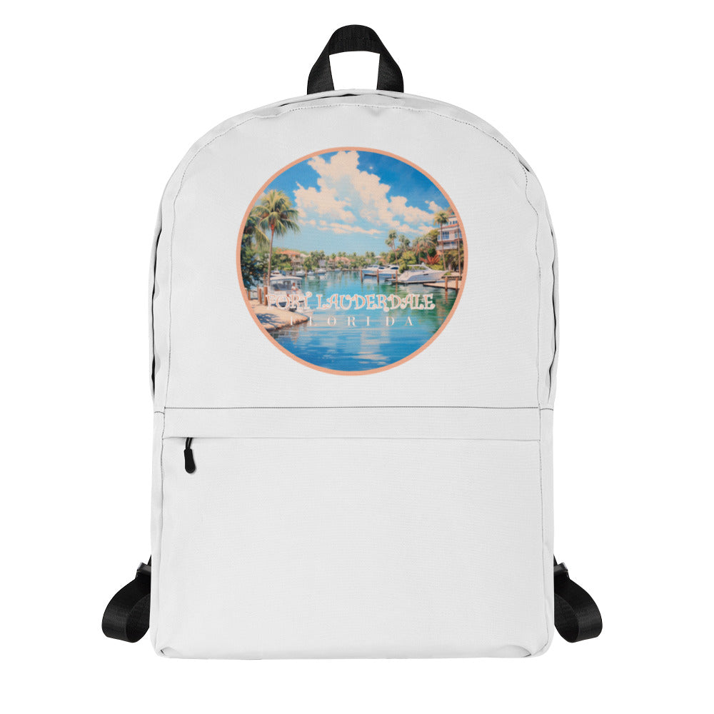 Fort Lauderdale Florida Souvenir Backpack