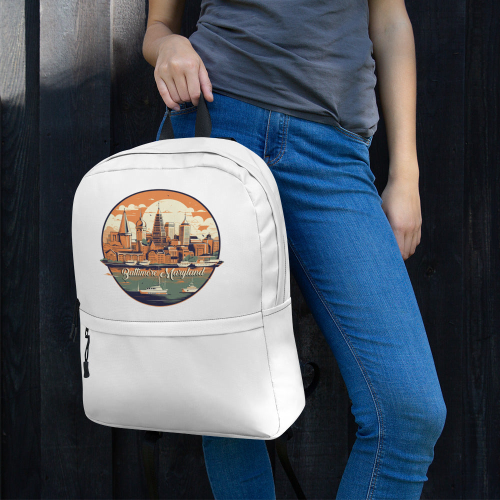 Baltimore Maryland Souvenir Backpack