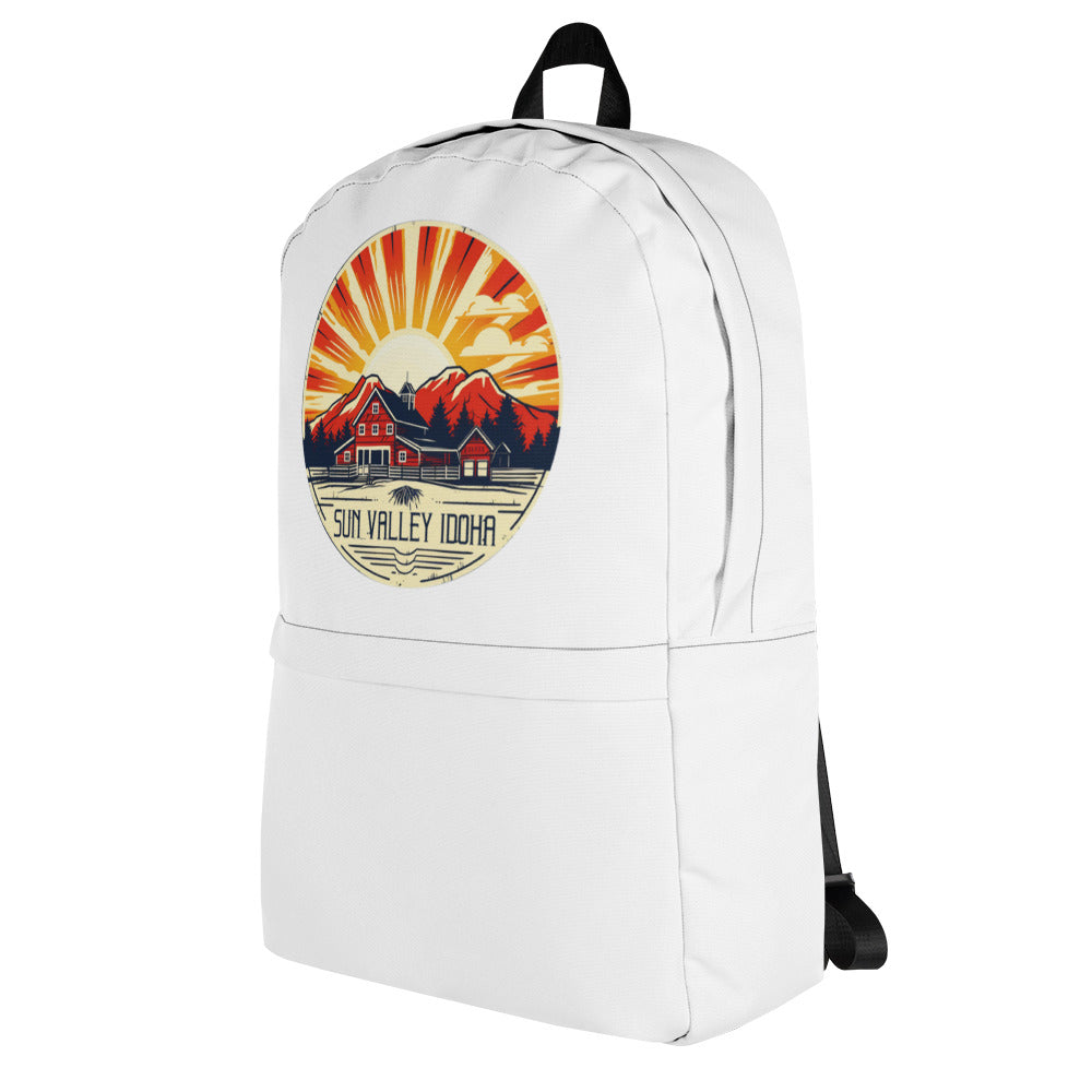 Sun Valley Idaho Souvenir Backpack