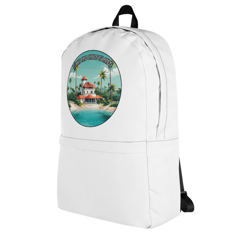 Turks and Caicos Islands Souvenir Backpack