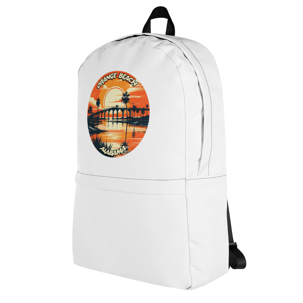 Orange Beach Alabama Souvenir Backpack