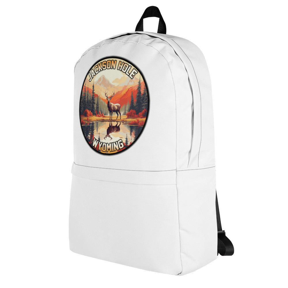 Jackson Hole Wyoming Souvenir Backpack