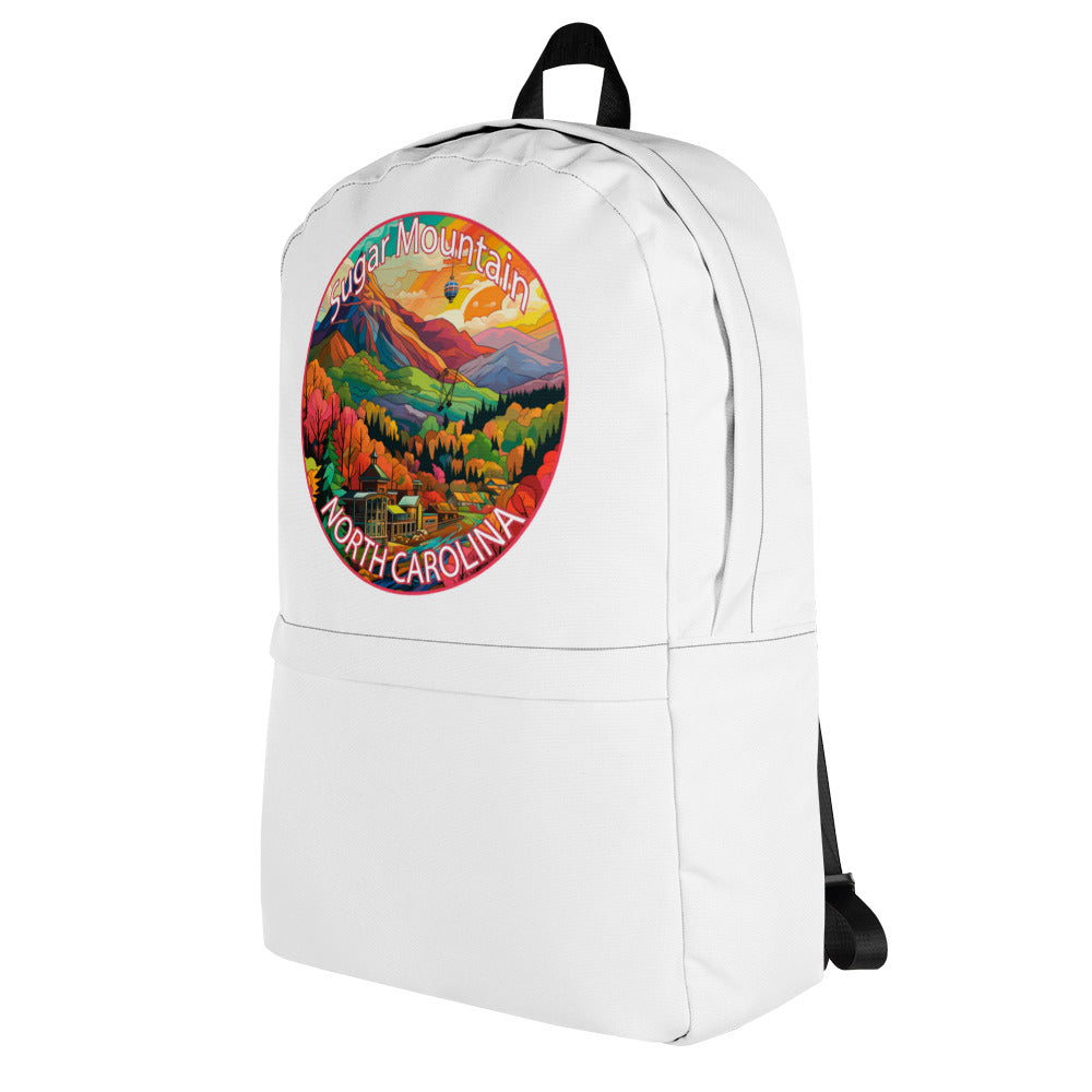 Sugar Mountain North Carolina Souvenir Backpack