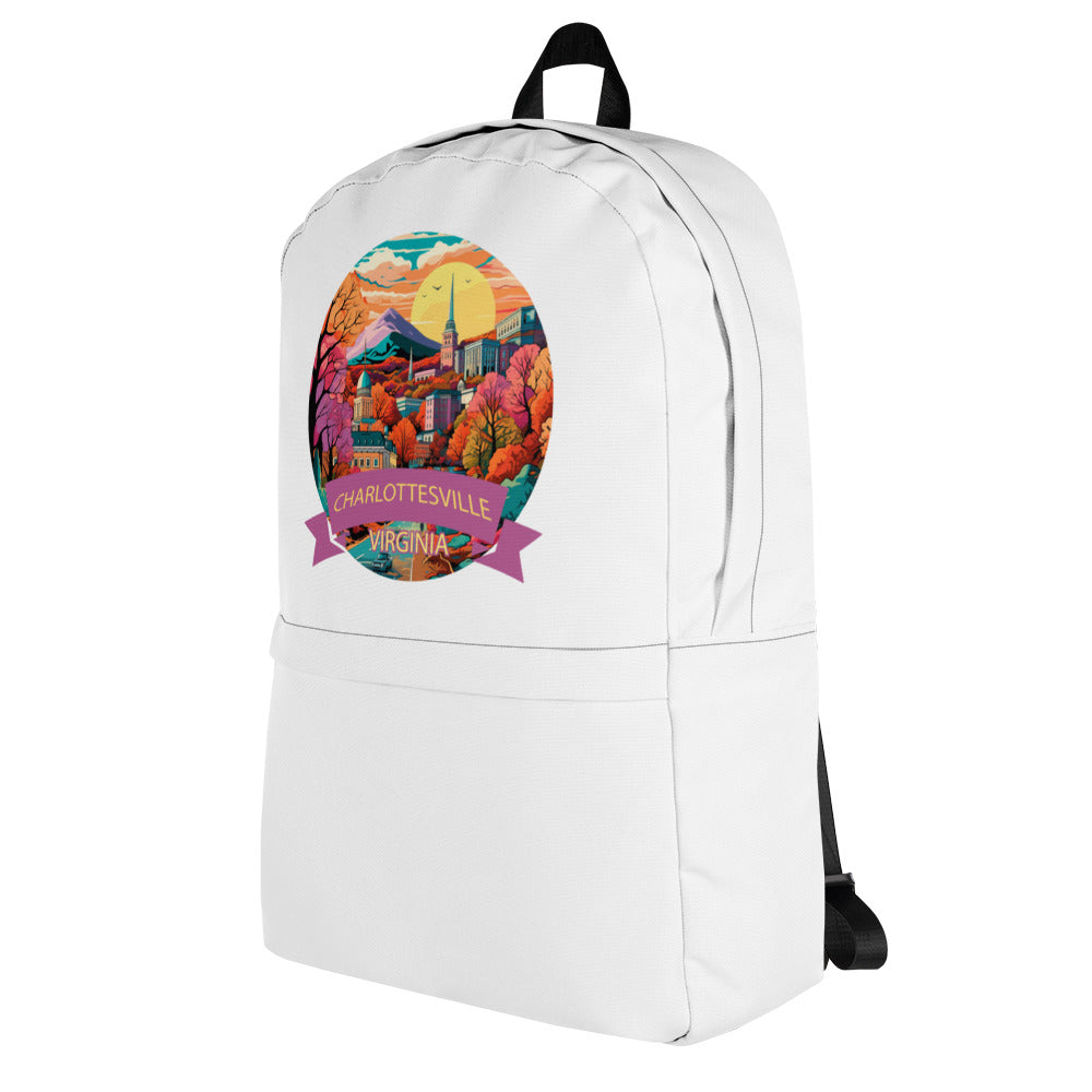 Charlottesville Virginia Souvenir Backpack