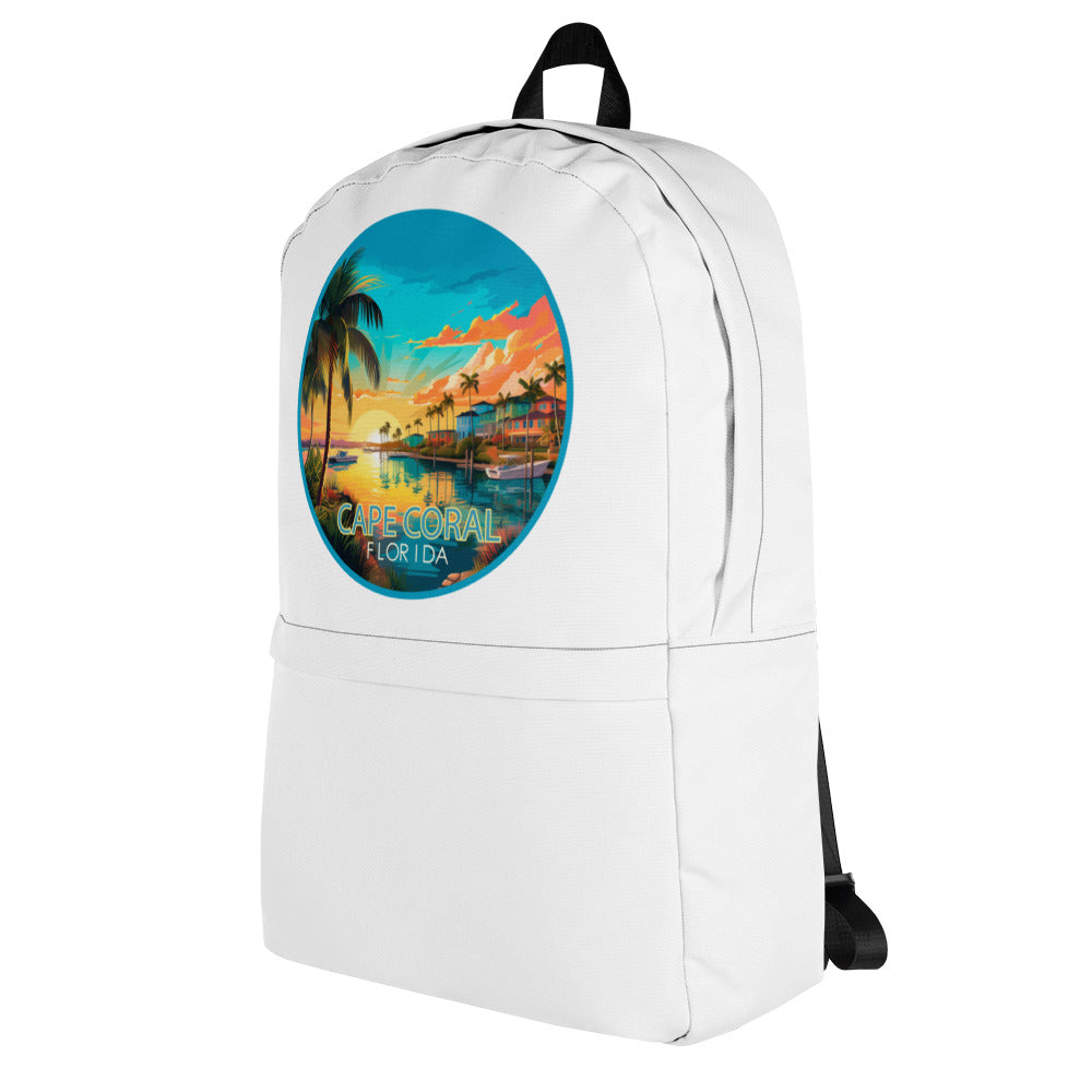 Cape Coral Florida Souvenir Backpack