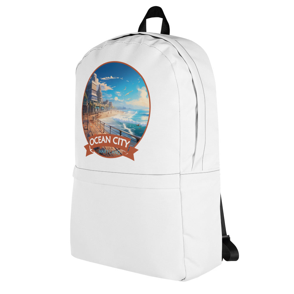 Ocean City Maryland Souvenir Backpack