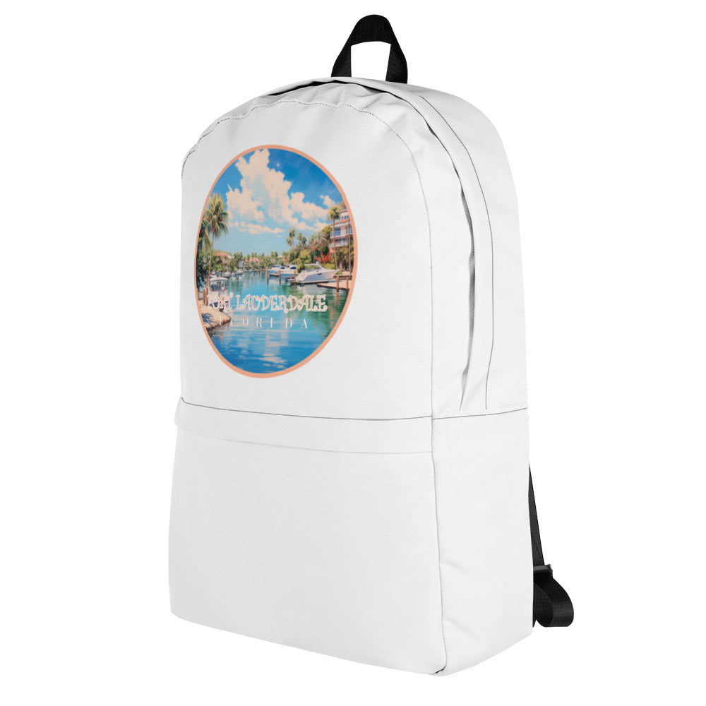 Fort Lauderdale Florida Souvenir Backpack