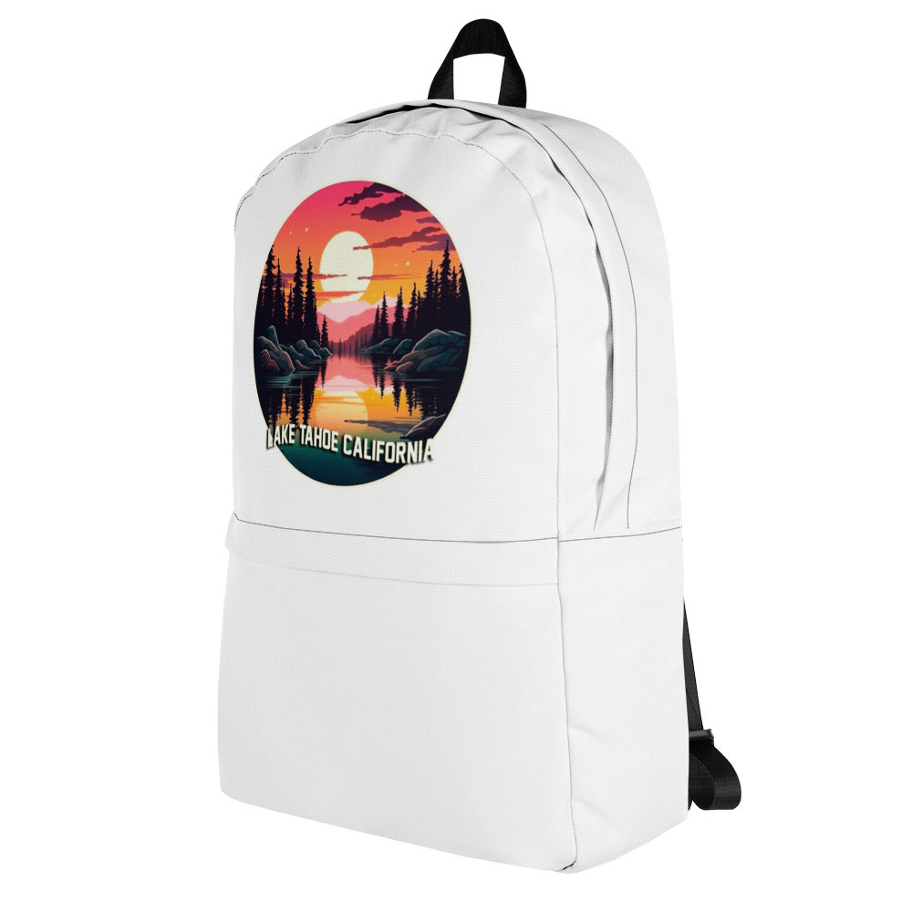 Lake Tahoe California Souvenir Backpack