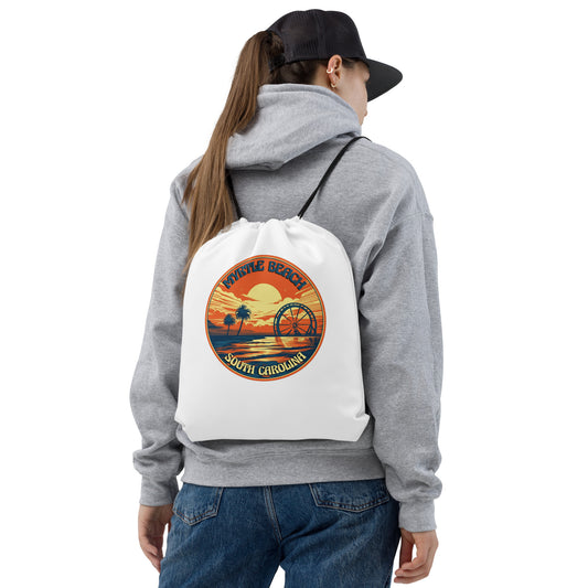 Myrtle Beach South Carolina Souvenir Drawstring bag