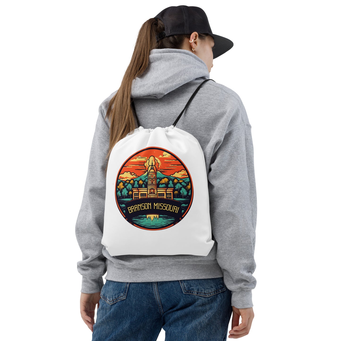 Branson Missouri Souvenir Drawstring bag