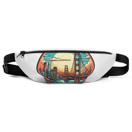 San Francisco California Souvenir Fanny Pack