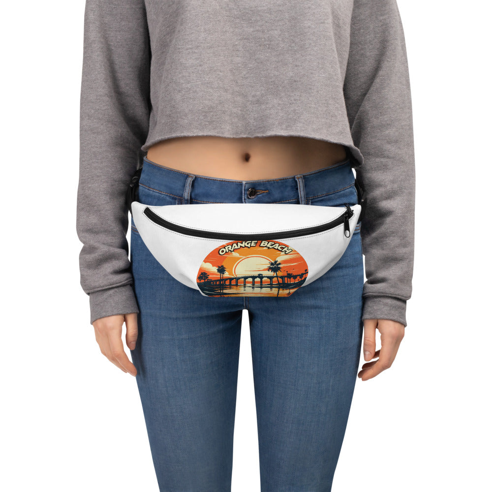 Orange Beach Alabama Souvenir Fanny Pack