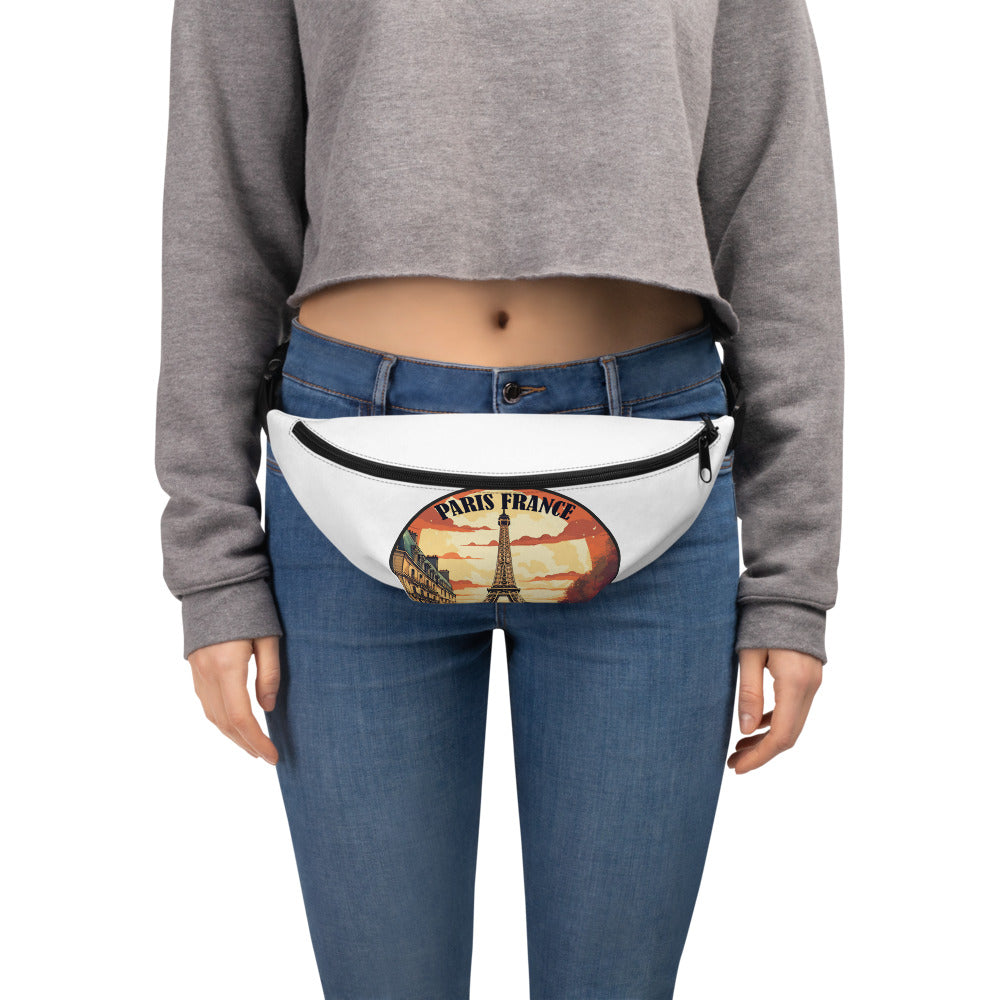 Paris France Souvenir Fanny Pack