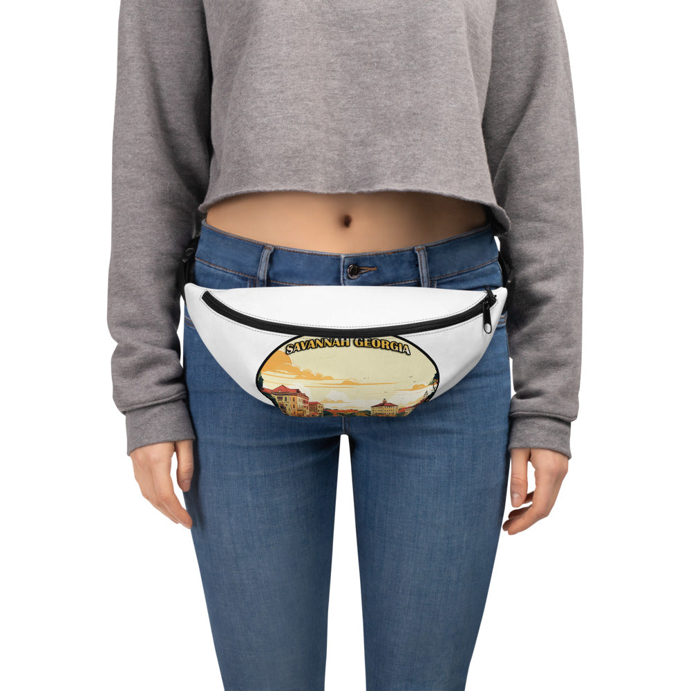 Savannah Georgia Souvenir Fanny Pack