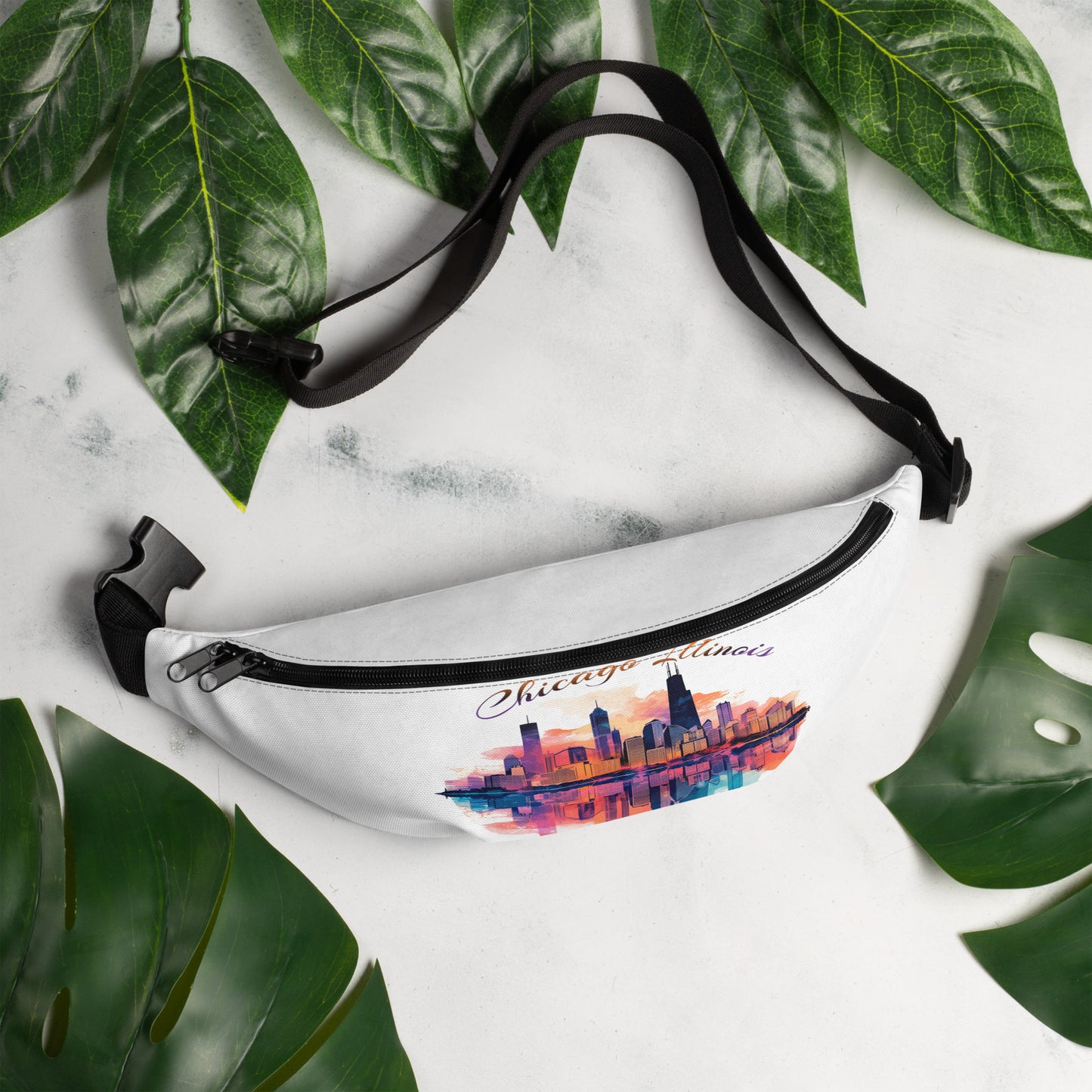 Chicago Illinois Souvenir Fanny Pack