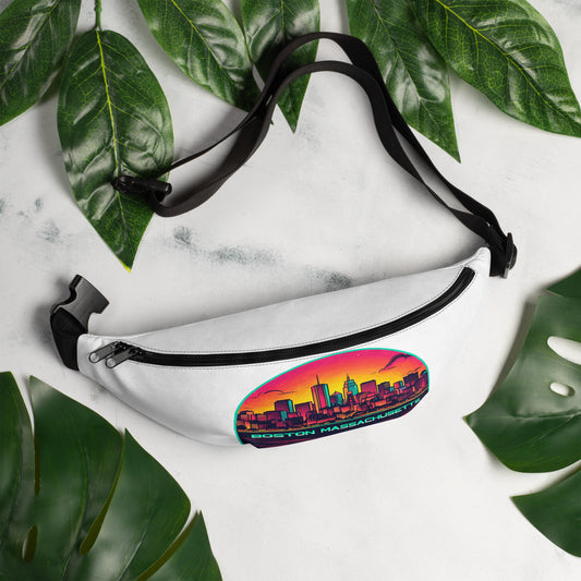 Boston Massachusetts Souvenir Fanny Pack