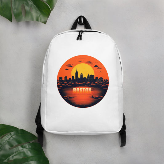 Boston Souvenir Minimalist Backpack