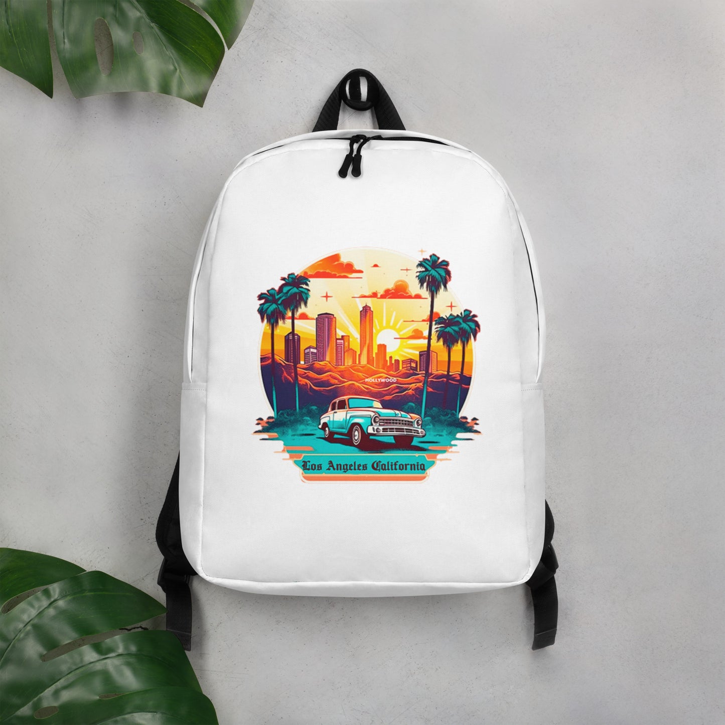 Los Angeles California Souvenir Minimalist Backpack