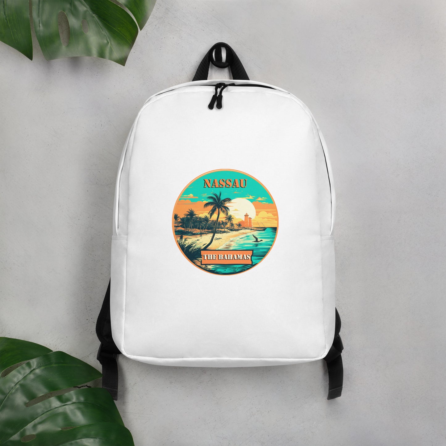 Nassau The Bahamas Souvenir Minimalist Backpack