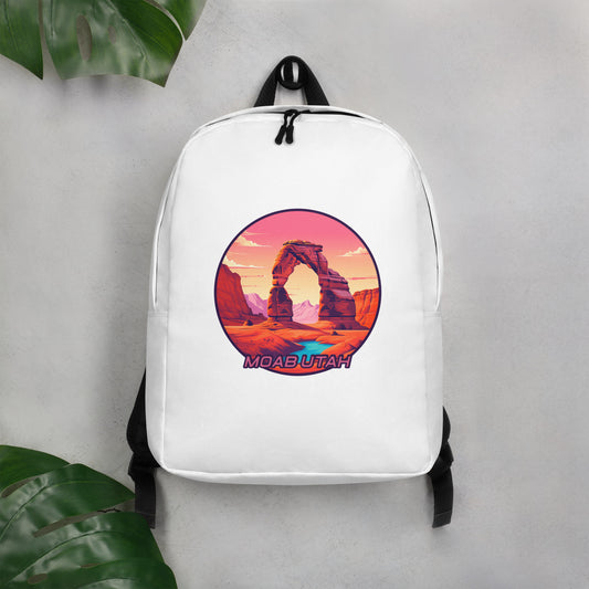 Moab Utah Souvenir Minimalist Backpack