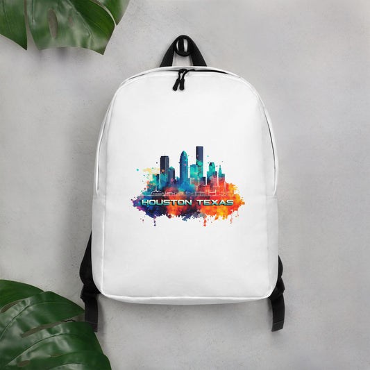 Houston Texas Souvenir Minimalist Backpack