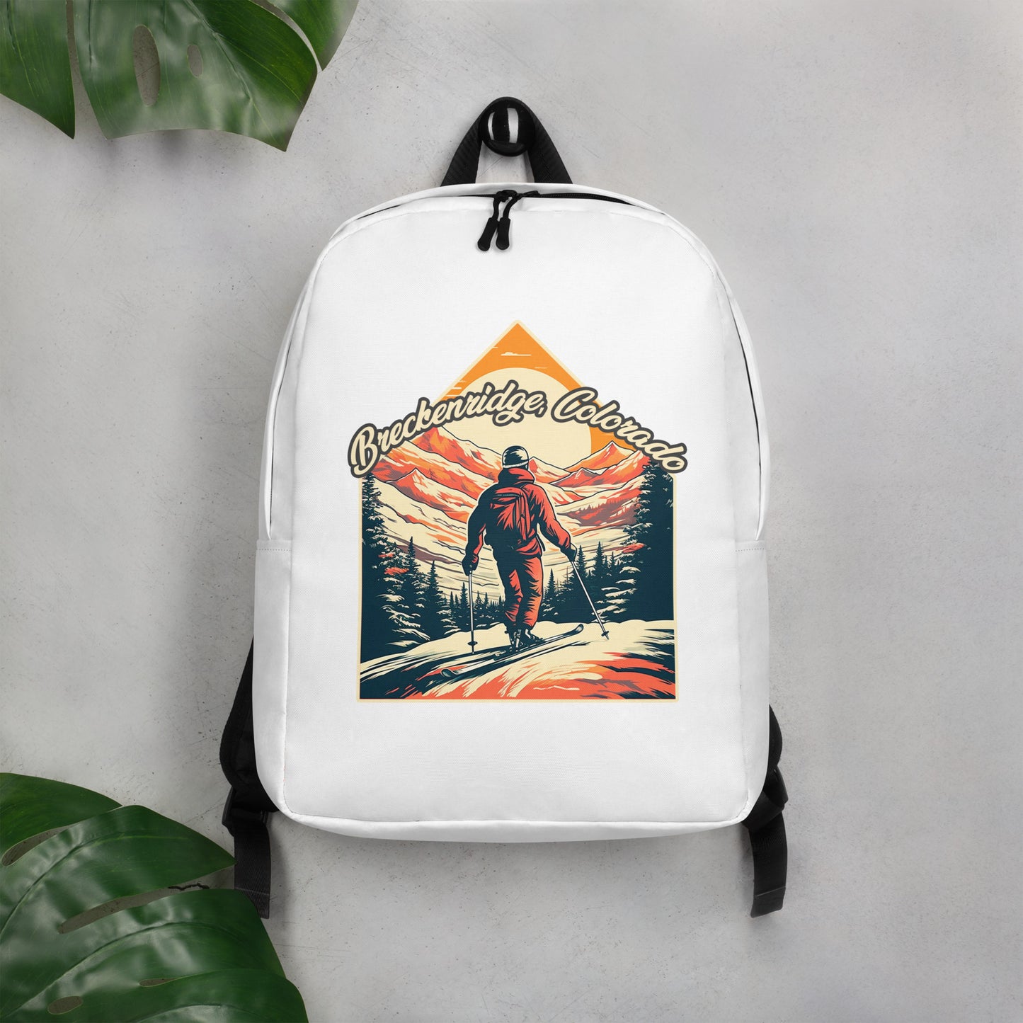 Breckenridge Colorado Souvenir Minimalist Backpack