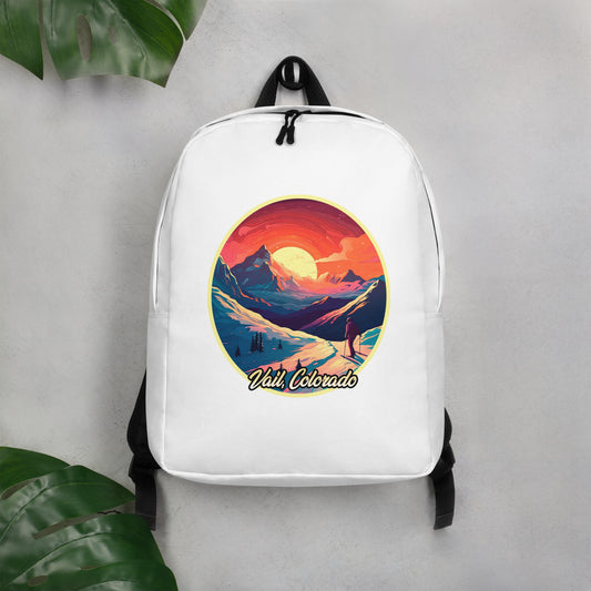 Vail Colorado Souvenir Minimalist Backpack