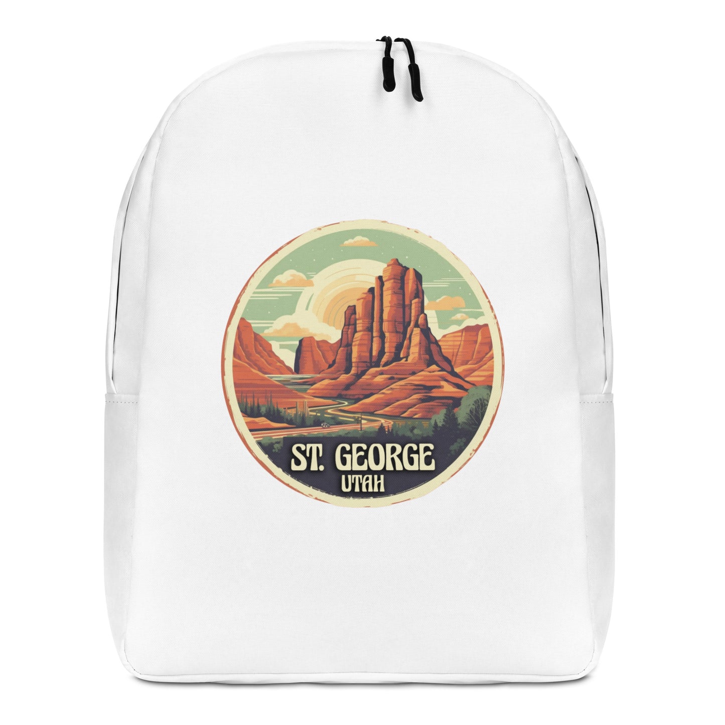 St. George Utah Souvenir Minimalist Backpack