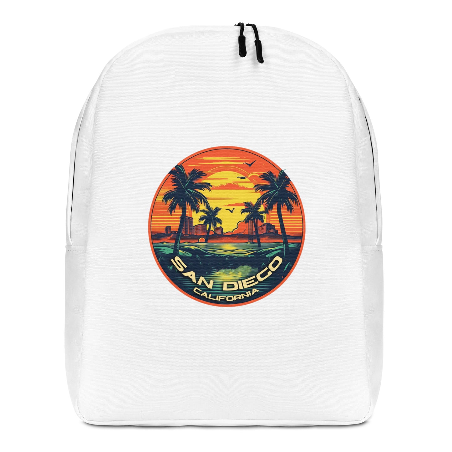 San Diego California Souvenir Minimalist Backpack