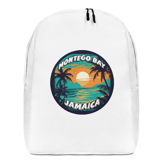 Montego Bay Jamaica Souvenir Minimalist Backpack