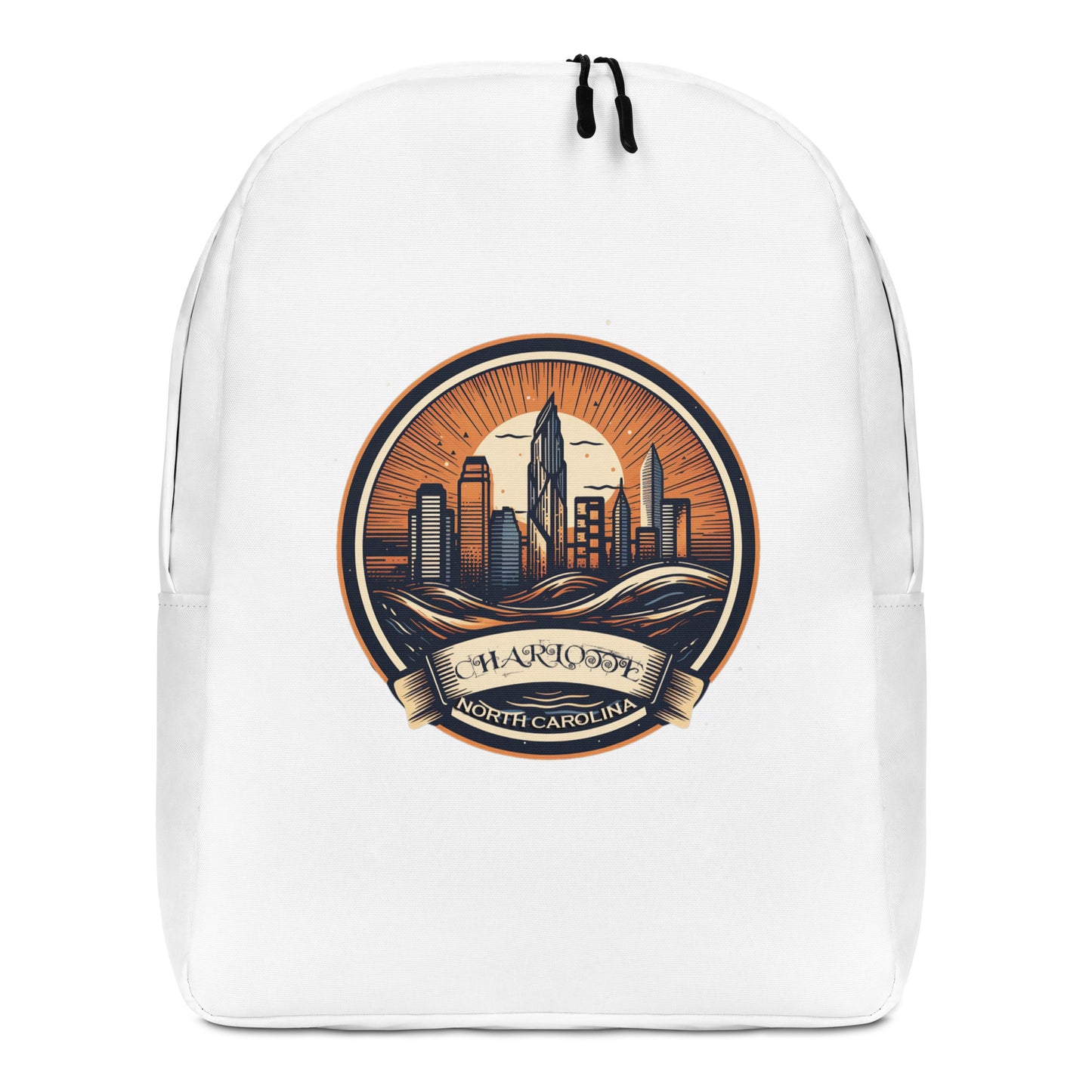 Charlotte North Carolina Souvenir Minimalist Backpack