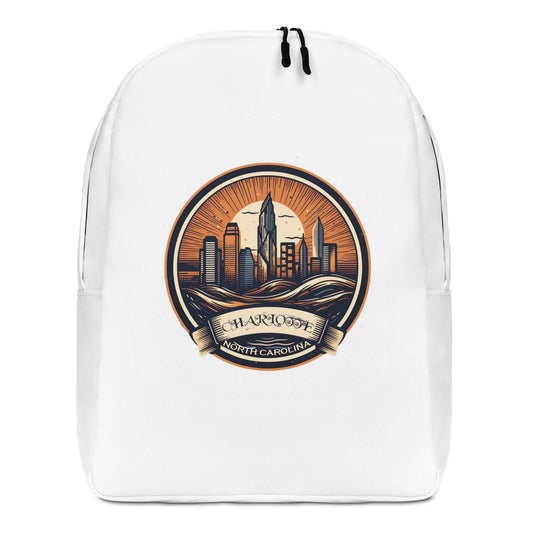 Charlotte North Carolina Souvenir Minimalist Backpack