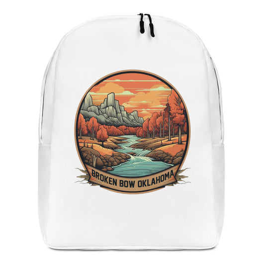 Broken Bow Oklahoma Souvenir Minimalist Backpack