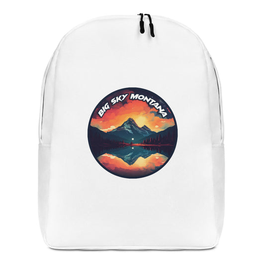 Big Sky Montana Souvenir Minimalist Backpack