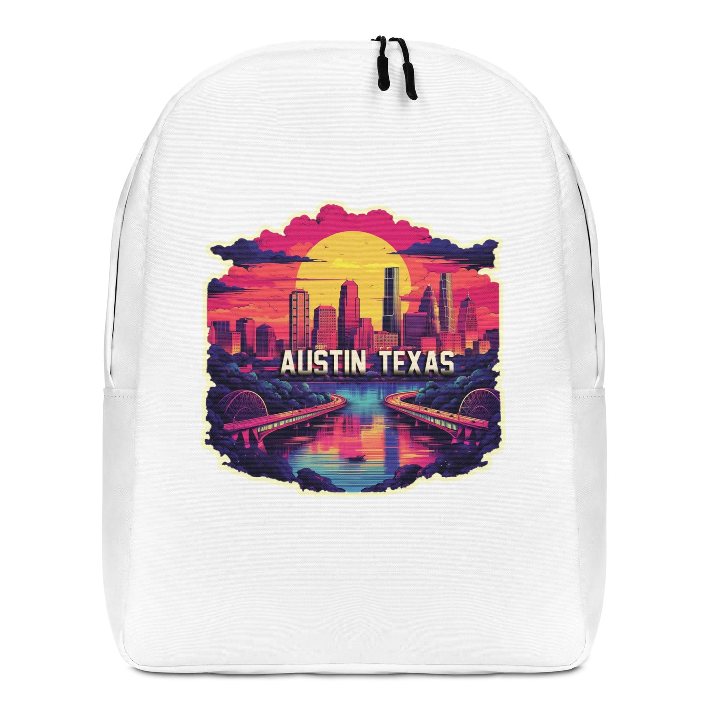 Austin Texas Souvenir Minimalist Backpack