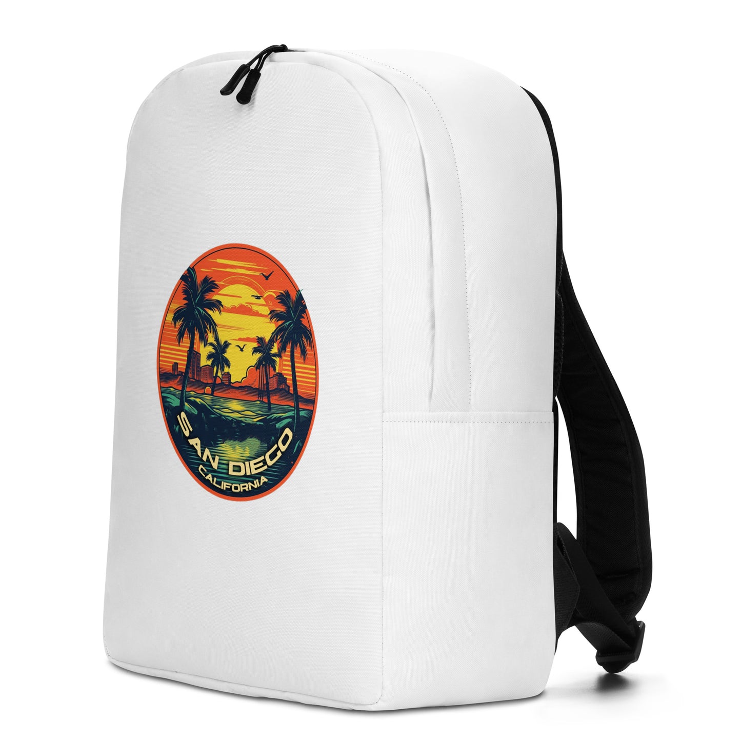 San Diego California Souvenir Minimalist Backpack