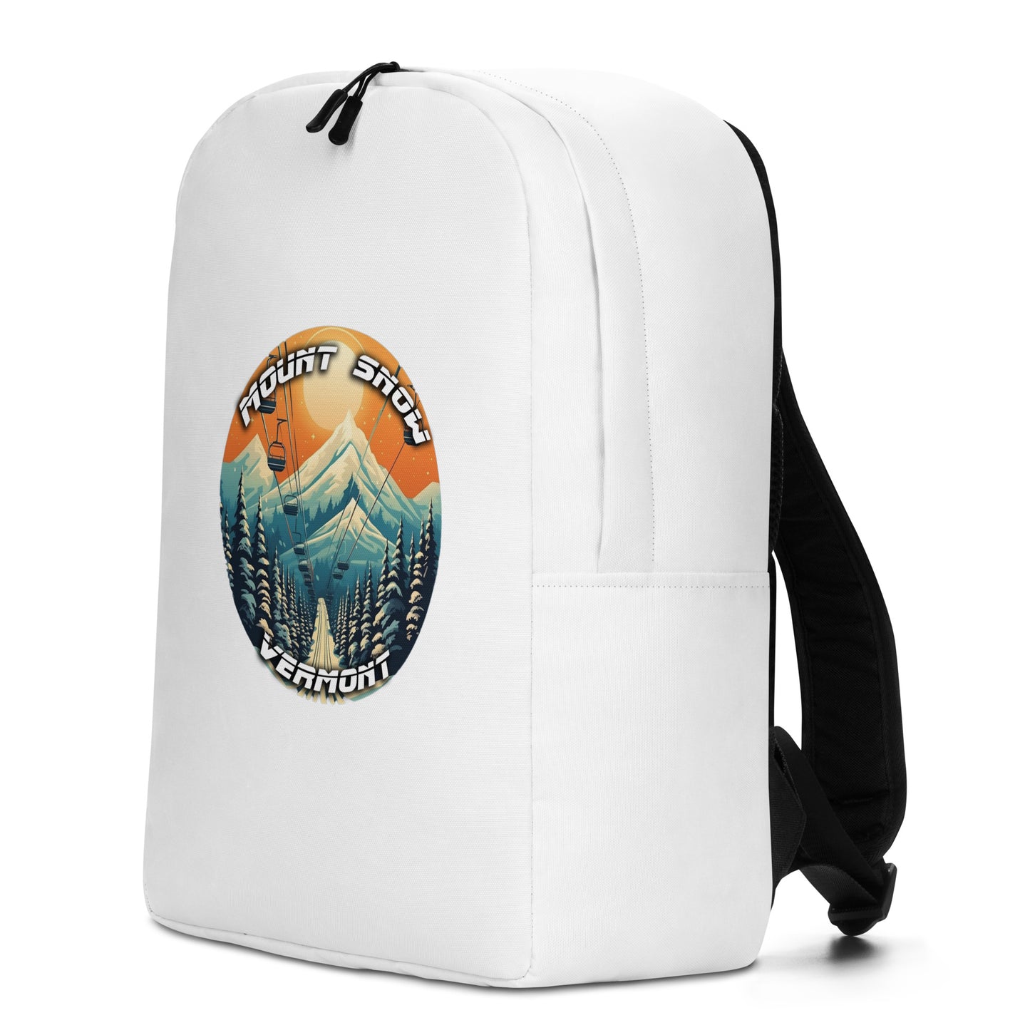 Mount Snow Vermont Souvenir Minimalist Backpack