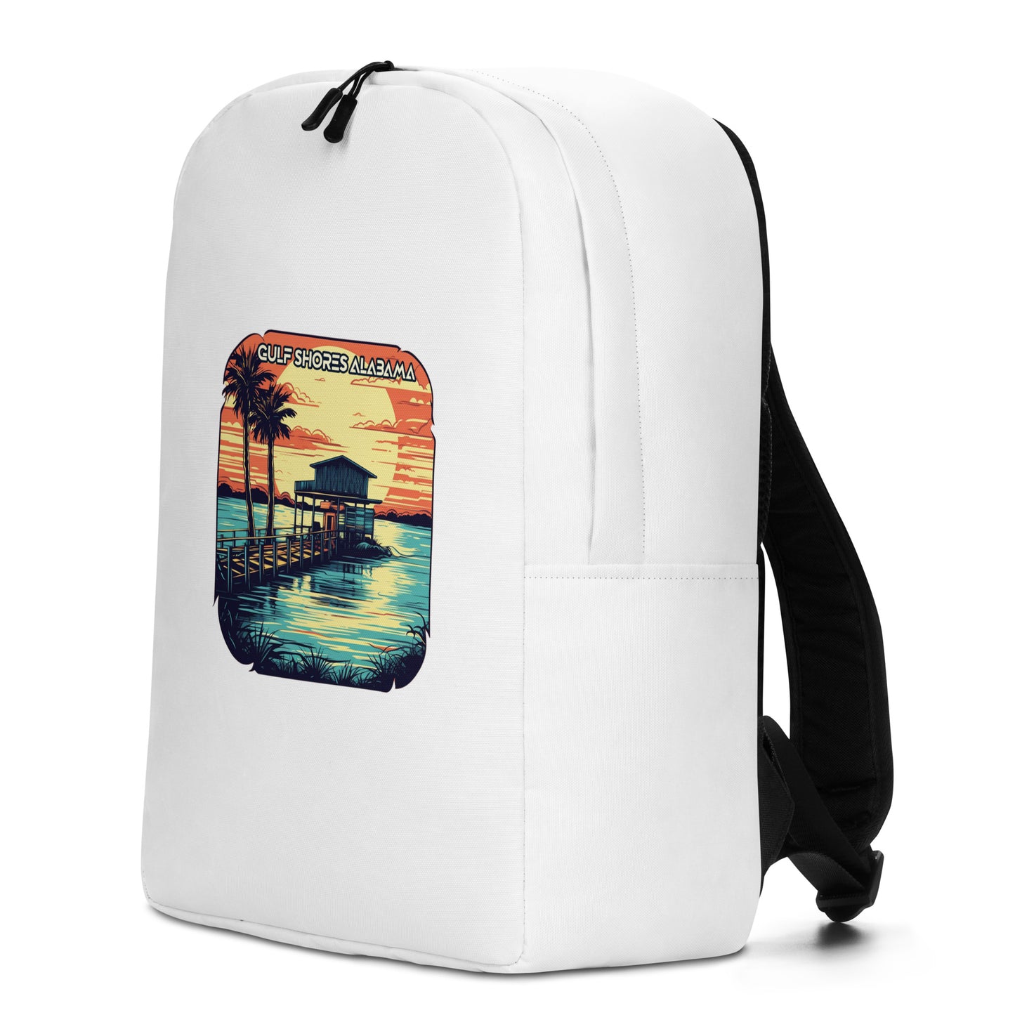 Gulf Shores Alabama Souvenir Minimalist Backpack